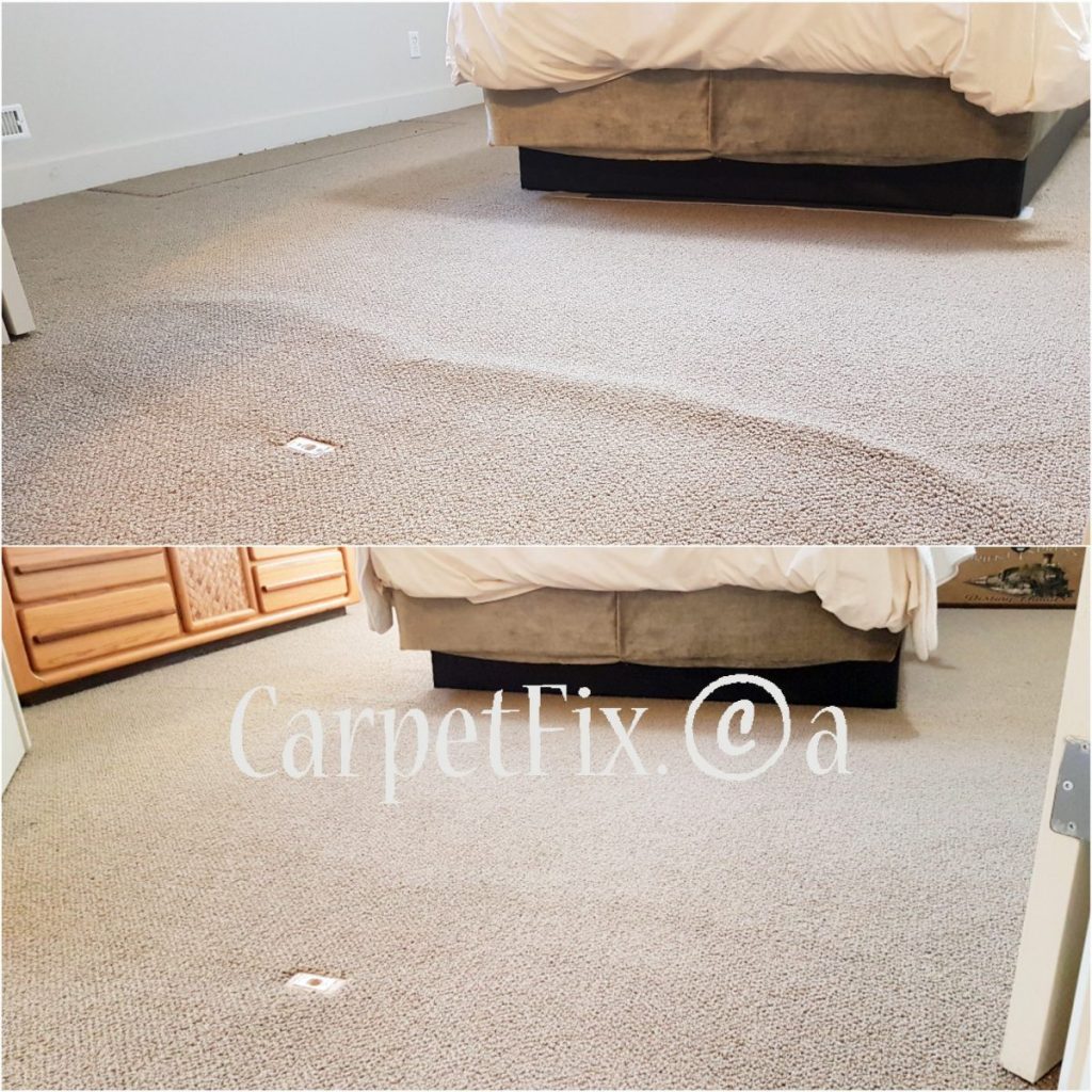 carpet re-stretching examples