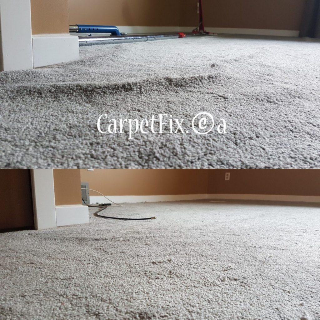 carpet bubble in the room