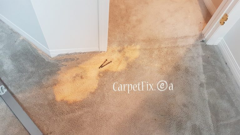 How to restore color after a bleach mark?