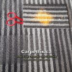 bleached pattern carpet repair