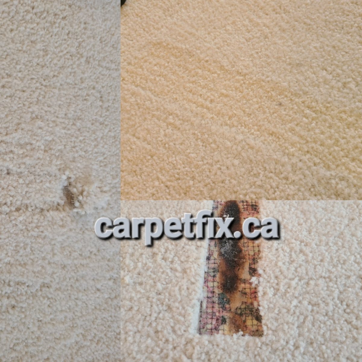 non professional version of carpet repair