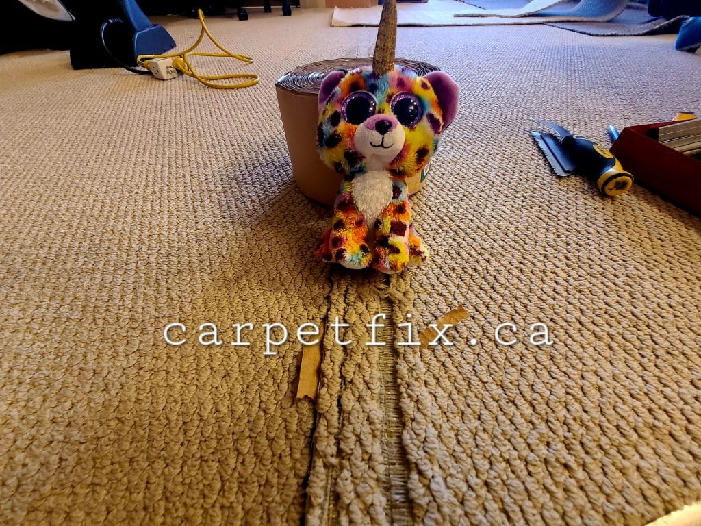 berber carpet seam issue