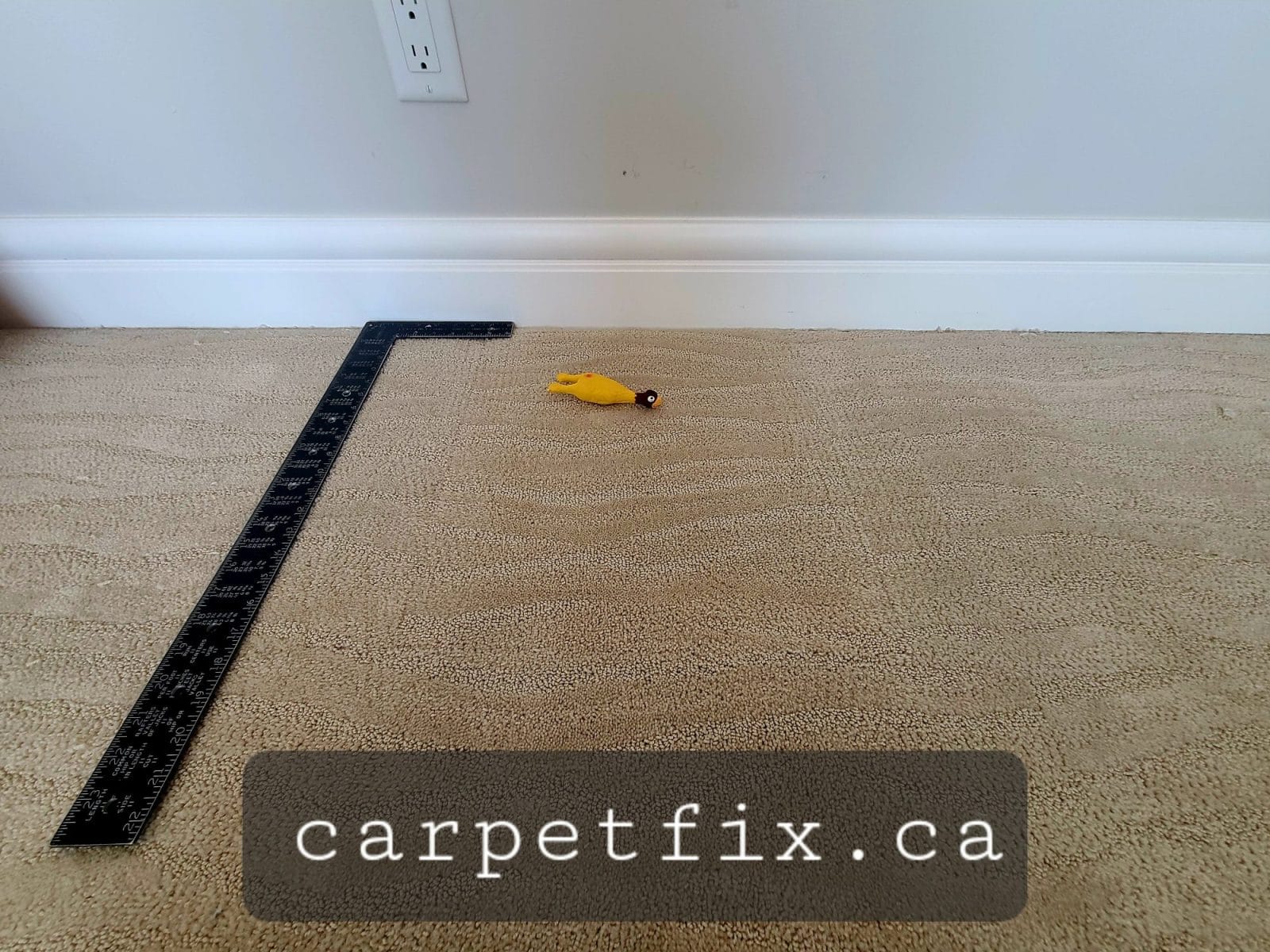 multiple bleached spots on the carpet, noticed just before the house goes up on sale and carpetfix repaired it