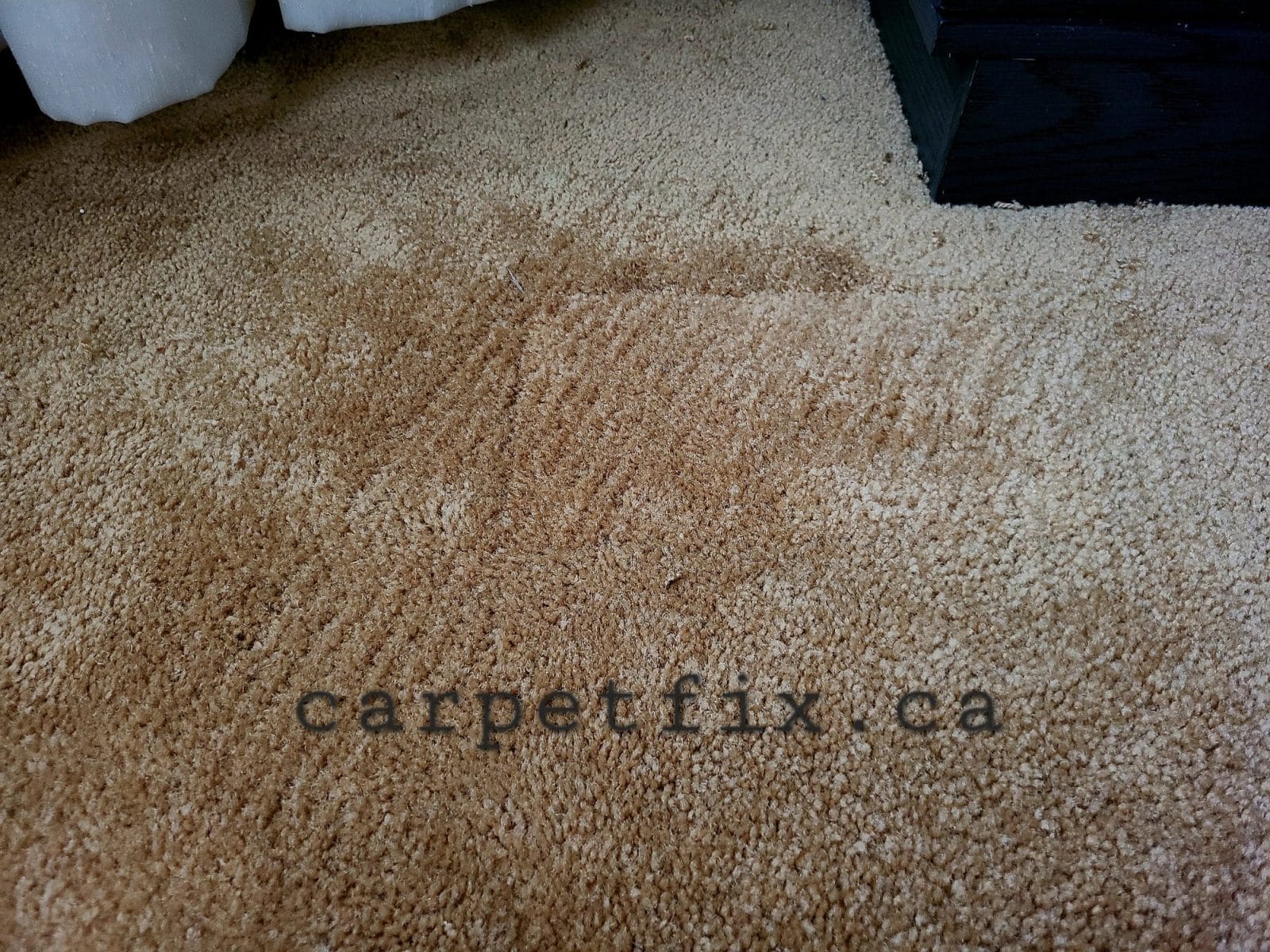 hot pot burn repaired