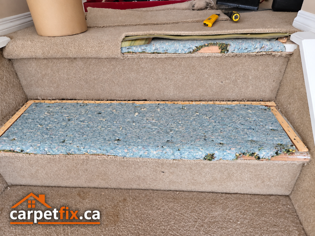carpet repair process
